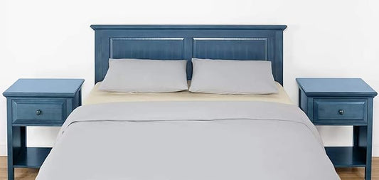 Mantua Arcadia Headboard (Full/Queen, Vibrant Blue)