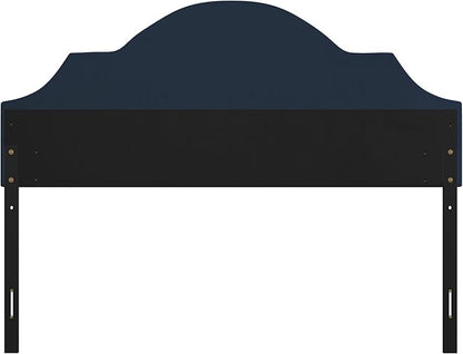 Hillsdale, Cynthia Upholstered Full/Queen Adjustable Headboard, Navy