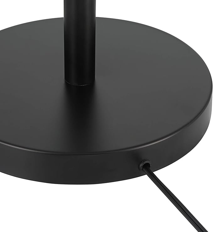 Possini Euro Design Ballard Modern 72" Tall Standing Floor Lamp Skinny Large Tree Torchiere Pole Task with Side Lights Dimmable Black Metal Living Room Bedroom House Reading Office Home Decor