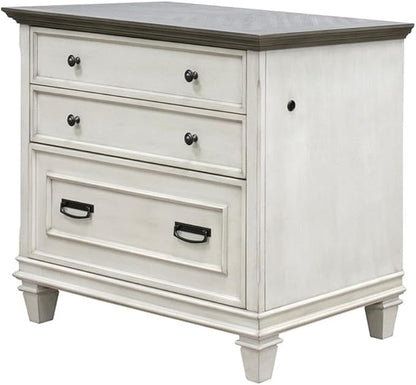 Martin Furniture Lateral File, White