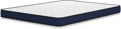 Signature Design by Ashley Full Size Firm 6 Inch Memory Foam Mattress, Super Soft Foam with Breathable Quilted Cover, Fiberglass Free, Mattress A Box, Adjustable Base Compatible, Limited Warranty