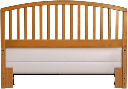 Hillsdale Carolina Headboard with Bed Frame, Full/Queen, Country Pine