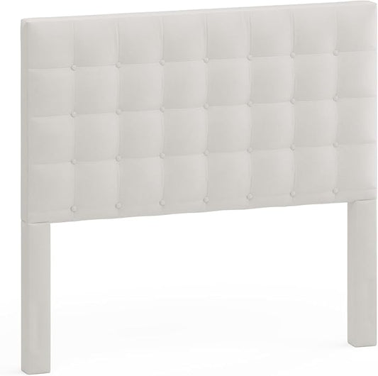 White Sutton King Headboard