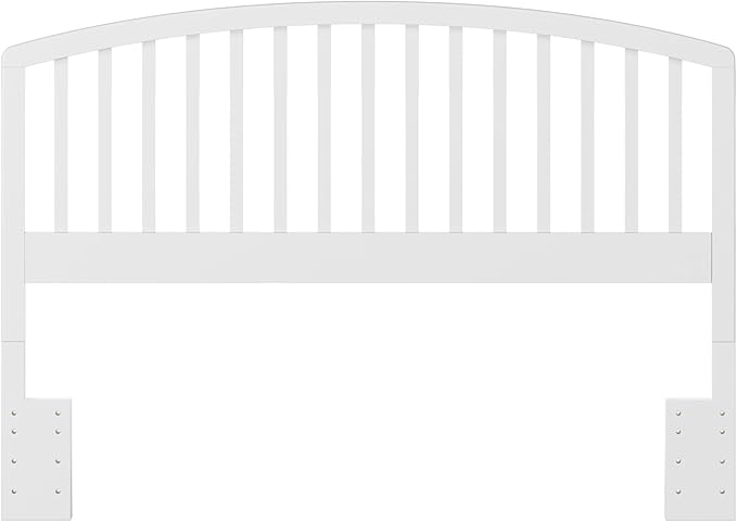 Hillsdale Carolina Headboard, Bed Frame Not Included, Full/Queen, White
