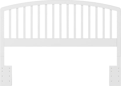Hillsdale Carolina Headboard, Bed Frame Not Included, Full/Queen, White