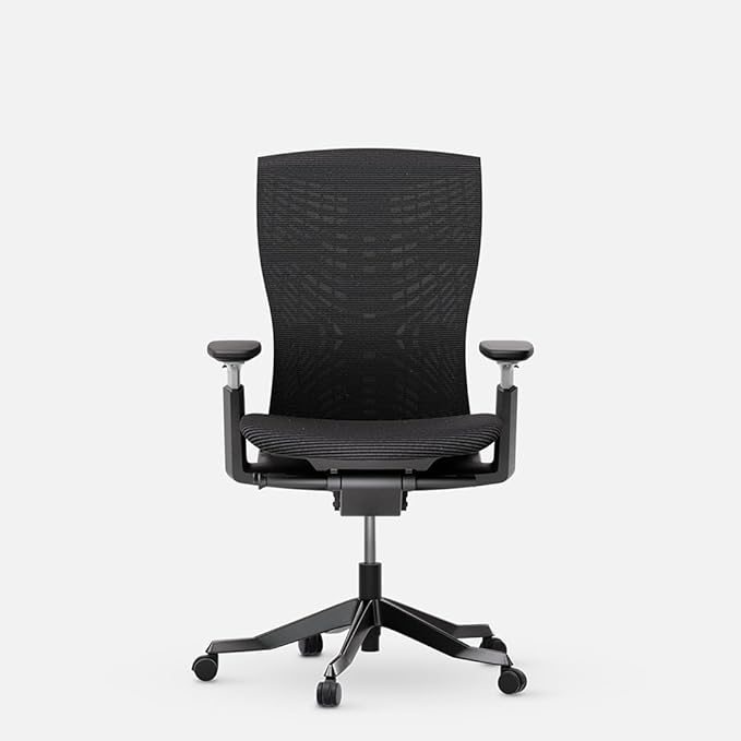 Autonomous ErgoChair Ultra 2 Ergonomic Office Chair Mesh Black Adjustable Lumbar Support, Rolling Swivel - Home office Desk Chairs with Wheels and Arms - Ergonomic Desk Chair Comfy for Gaming & Office