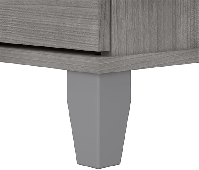 Pemberly Row 2 Drawer Lateral File Cabinet in Platinum Gray - Engineered Wood