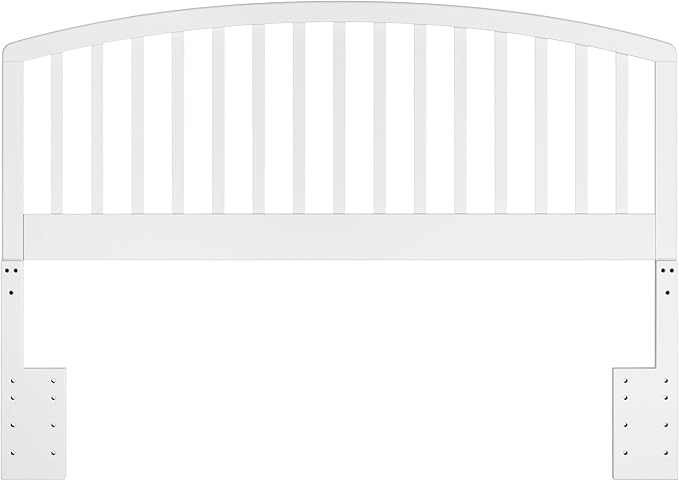 Hillsdale Carolina Headboard, Bed Frame Not Included, Full/Queen, White