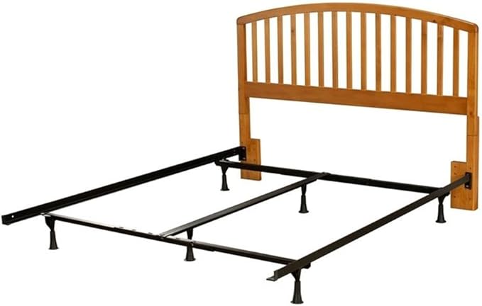 Hillsdale Carolina Headboard with Bed Frame, Full/Queen, Country Pine