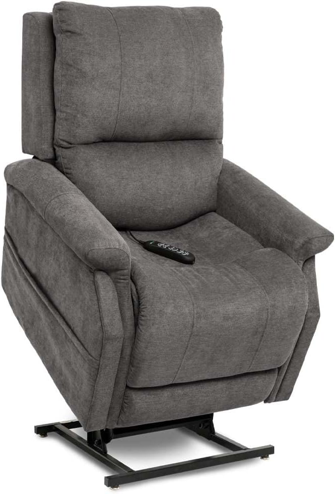 Pride Mobility VivaLift Metro PLR925M Electric Power Lift Recliner Chair | Saville Fabric Power Lift Assist Sofa for Elderly, 4-Position, USB Remote, Medium