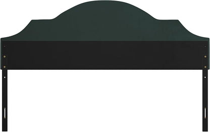 Hillsdale, Cynthia Upholstered King Adjustable Headboard, Green