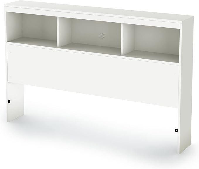 South Shore Spark Bookcase Headboard, Full, Twin