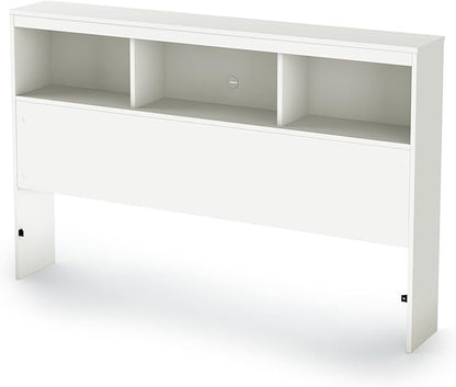 South Shore Spark Bookcase Headboard, Full, Twin