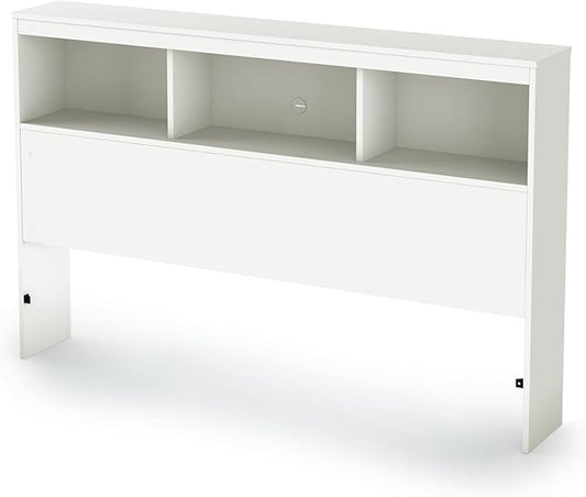 South Shore Spark Bookcase Headboard, Full, Twin