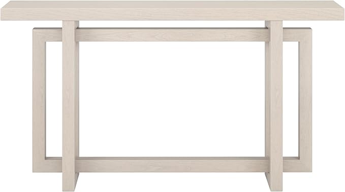 Henn&Hart Breslow Console Table, 55" Wide, White