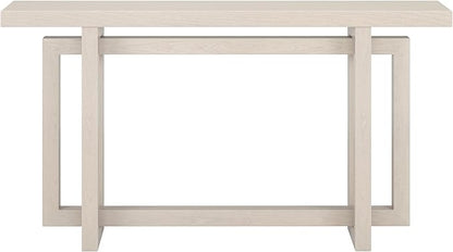 Henn&Hart Breslow Console Table, 55" Wide, White