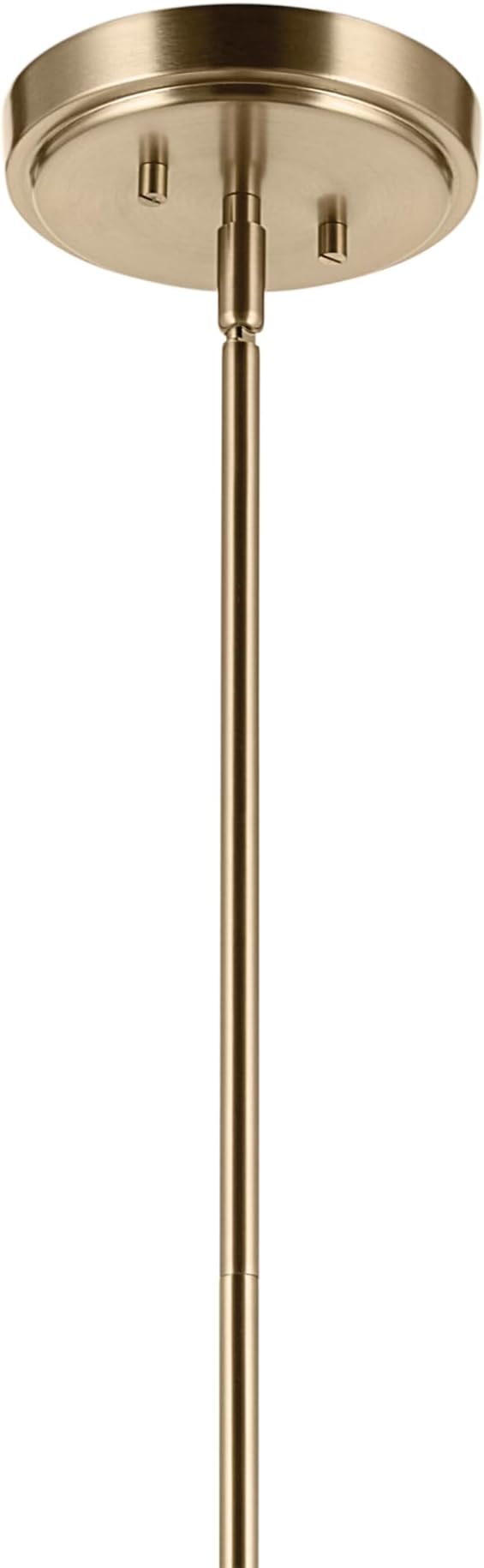 KICHLER Ophira 4-Light Pendant, Global Boho Light with Jute Shade in Champagne Bronze, Sloped Ceiling Compatible, for Living or Dining Room (24.75" x 36"), 52736CPZ