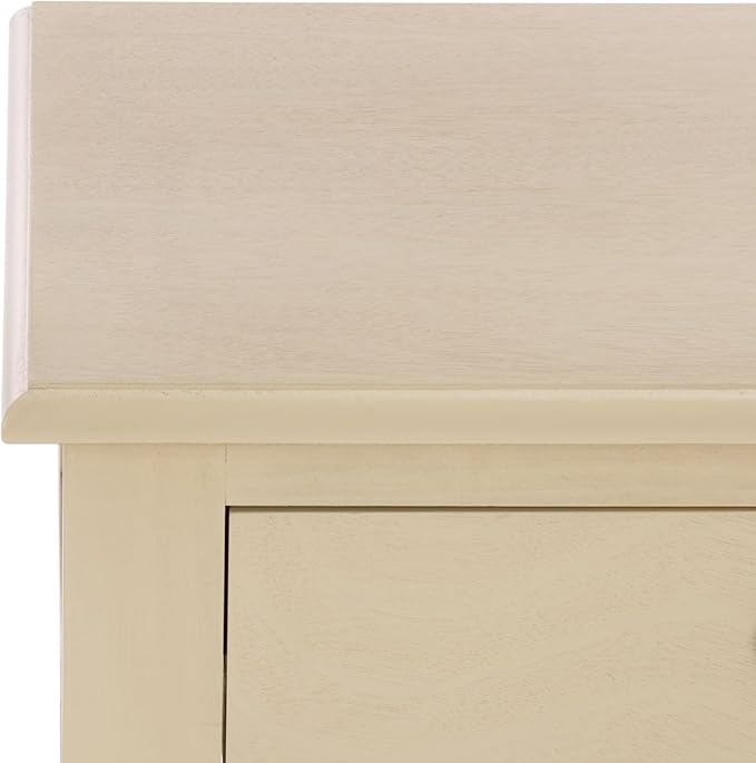 SAFAVIEH Home Collection - Athena Sand Console Table with 2 Drawers and 1 Shelf, Farmhouse Accent Entryway Table (CNS5702E)