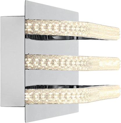 Possini Euro Design Possini Euro Diana 23 1/2" Wide Chrome LED Bathroom Vanity Light