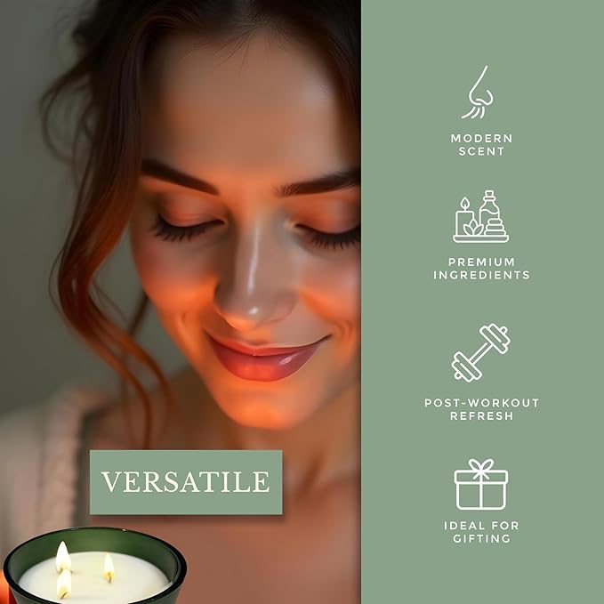 Pecksniff's Grateful Candle - 3 Wick, 19.4 oz, 550g - Grateful Fragrance - Long-Lasting, Relaxing Ambiance for Home Décor
