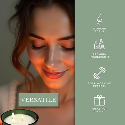 Pecksniff's Grateful Candle - 3 Wick, 19.4 oz, 550g - Grateful Fragrance - Long-Lasting, Relaxing Ambiance for Home Décor