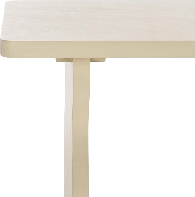 SAFAVIEH Home Collection Preslyn Sand Console Table for Entryway, Living Room, Foyer