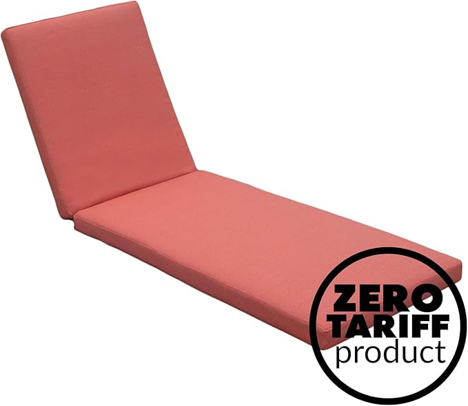 Tommy Bahama Chaise Cushion, 24" X 79" X 2.5", Bamboo Bay Mango