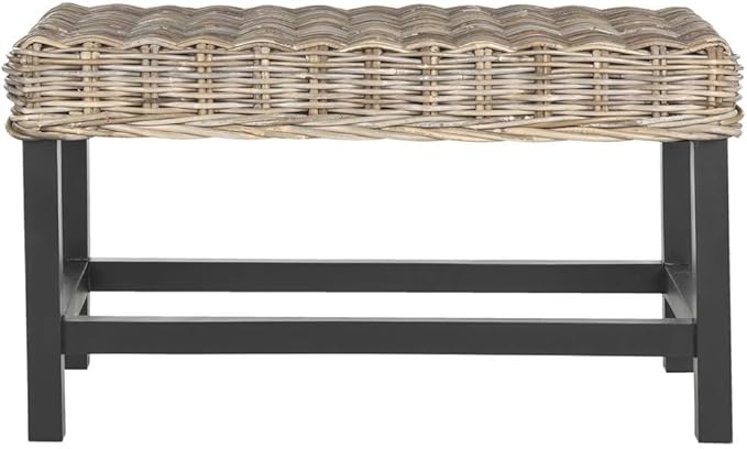 Safavieh Home Collection Omari Natural Wicker Bench