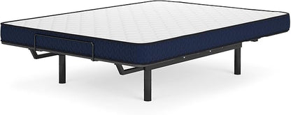 Signature Design by Ashley Queen Size Medium Firm 6 Inch Memory Foam Mattress with Breathable Quilted Cover, Fiberglass Free, Mattress in A Box