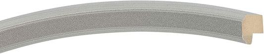 OVALCREST Oval Beveled Wall Mirror for Home Decor - Toronto Style - Silver Spray - 18" x 14"
