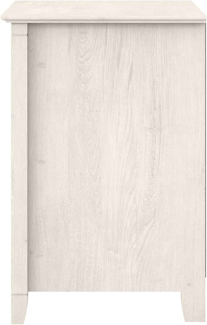 Bush Furniture Key West 2 Drawer Lateral File Cabinet in Linen White Oak, Document Storage for Home Office, Accent Chest with Drawers