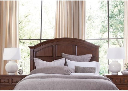 American Woodcrafters Sedona Cinnamon Cherry Queen Wood Panel Headboard