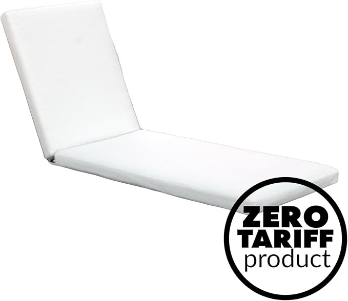 Tommy Bahama Chaise Cushion, 26" X 82" X 2.5", Bamboo Bay Bone