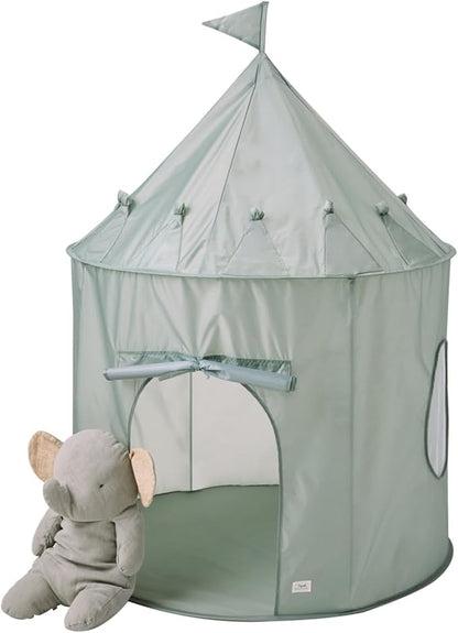 3 Sprouts Kids Play Tent - Sustainable Recycled Fabric – Fun Spacious Childs Playhouse for Indoor Games for Boys & Girls - Durable Fort Pop Up House for Toddlers & Children Age 3-10 - Green