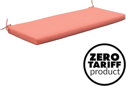 Tommy Bahama Bench Cushion, 50" X 19" X 2.5", Bamboo Bay Mango