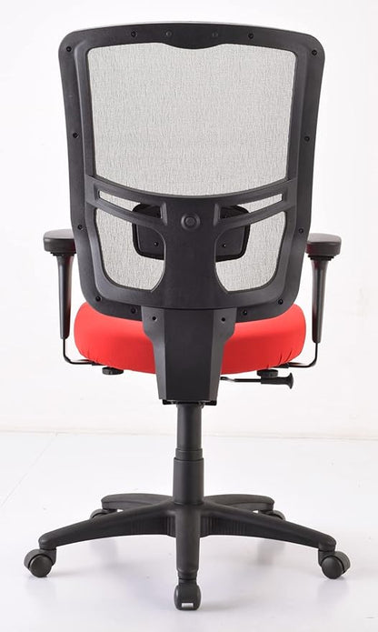 Tempur-Pedic Synchro-Tilt Task Chair, Red
