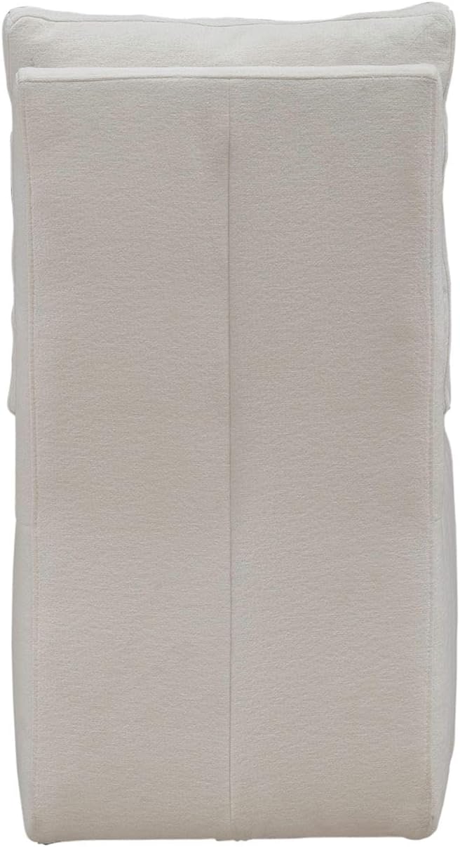 Liberty Furniture Accent Dining Chair with Castors - Squared Back - Ivory Upholstry