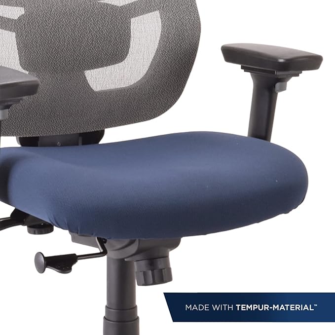 Tempur-Pedic Synchro-Tilt Task Chair, Cobalt