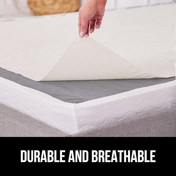 GORILLA GRIP Original Armchair Slide Stopper and Gripper, Keep Chairs and Topper Pad from Sliding for Sofa, Couch, Chair Cushion, Mattresses, Easy Trim Slip Resistant, Grips Helps Stop Slipping