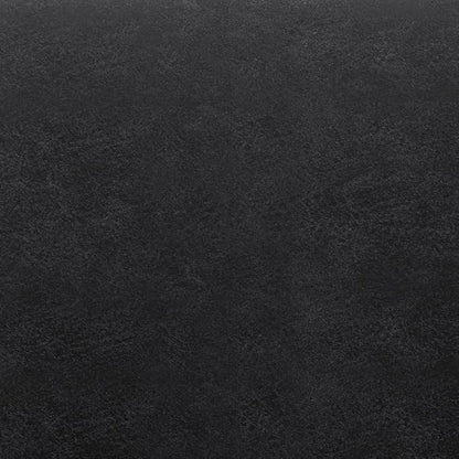 SIMPLIHOME Draper 40 inch Wide Mid Century Modern Rectangle Tufted Ottoman Bench in Distressed Black Vegan Faux Leather, Assembled, For the Living Room and Bedroom