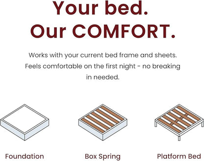 Queen Size Mattresses, Cushion Firm 12 Inch Hybrid Mattress for Couples, 700+ Pocket Coils for Motion Isolation & Dual Cooling Zones, CertiPUR-US Certified Foam Bed in A Box, 100 Days Trial