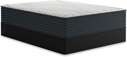 Signature Design by Ashley Hybrid 1300 13 Inch Plush Gel Memory Foam Mattress with Edge Support for Pressure Relief, Full, Fiberglass Free, Mattress in A Box