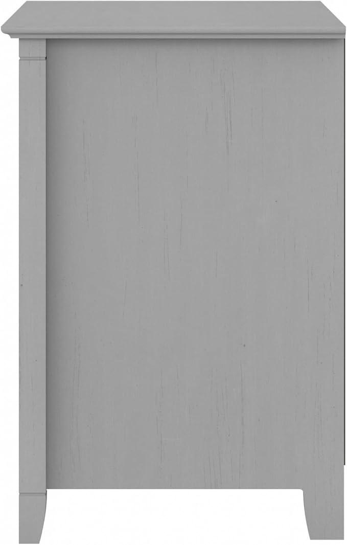 Bush Furniture Key West 2 Drawer Lateral File Cabinet in Cape Cod Gray, Document Storage for Home Office, Accent Chest with Drawers