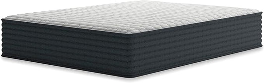 Signature Design by Ashley Hybrid 1300 13 Inch Plush Gel Memory Foam Mattress with Edge Support for Pressure Relief, King, Fiberglass Free, Mattress in A Box