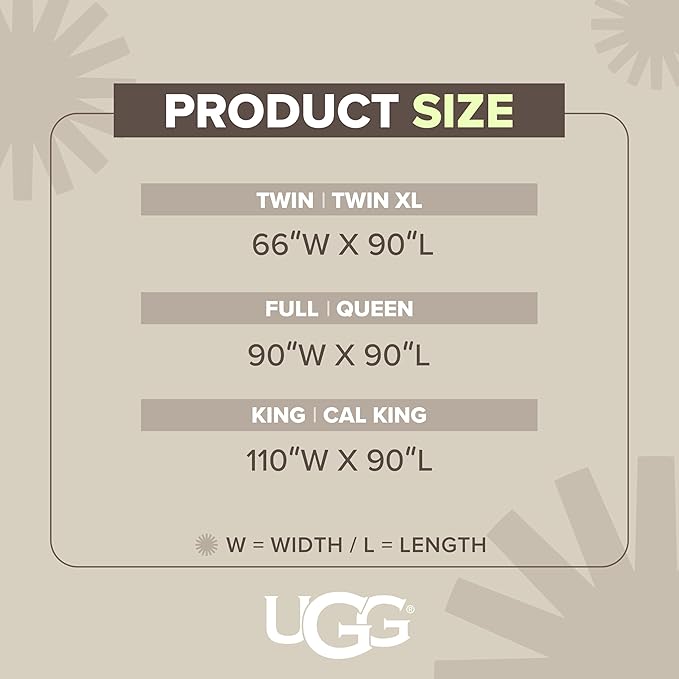 UGG Faux Fur King Blanket, Double-Sided Fluffy Blanket, Cozy Oversized Throw for Couch, Washable Bedding for California King Bed, Luxury Home Decor, 110" x 90", Natural White (Adalee)