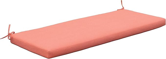 Tommy Bahama Bench Cushion, 48" X 16" X 2.5", Bamboo Bay Mango