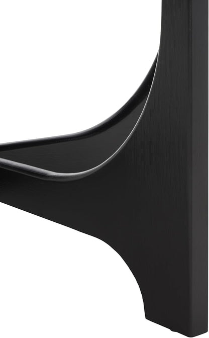 SAFAVIEH Couture Collection Sasha Contemporary Black Round Coffee Table