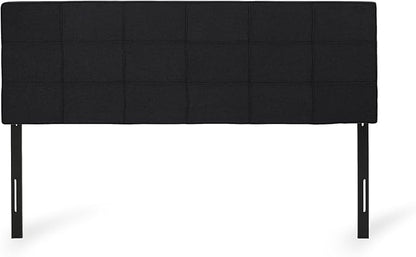 Christopher Knight Home Contemporary Upholstered King/Cal King Headboard, Black