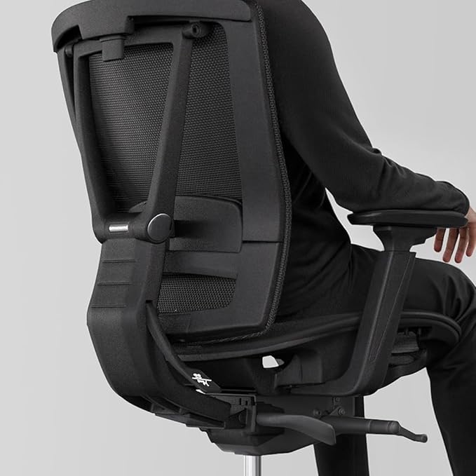 Autonomous ErgoChair Pro Ergonomic Office Chair Mesh Black Adjustable Lumbar Support, Rolling Swivel - Home office Desk Chairs with Wheels and Arms - Ergonomic Desk Chair Comfy for Gaming & Long Hours