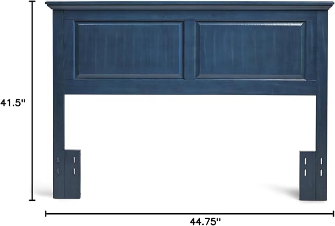 Mantua Arcadia Wood Headboard (Twin, Vibrant Blue)